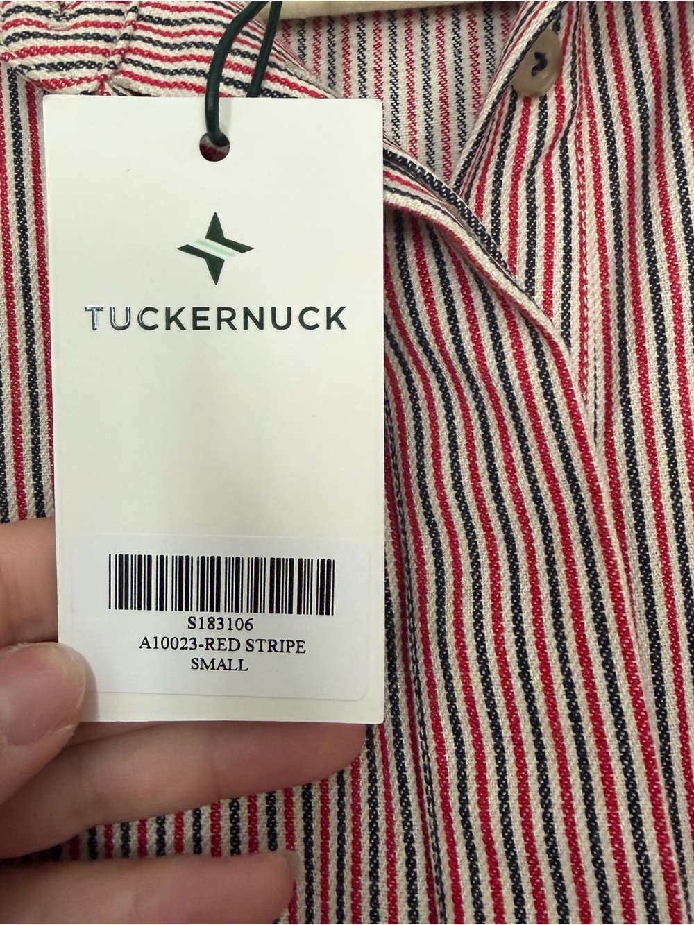 Tuckernuck Red and Blue Striped Mini Ceci Dress - Picture 3 of 6